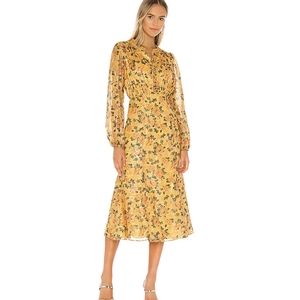 Tularosa Jace Dress in Golden Rose Floral size XS NWOT